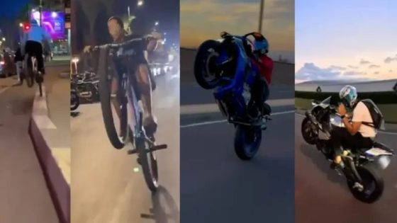 ها التهور فين يوصل مولاه… البوليس شدو مول موطور ومول بيكالا تايسوگو فالشارع بطريقة استعراضية وعرضو المواطنين للخطر