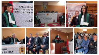 مبروك عليهم… المحكمة الابتدائية ببني ملال تنظم جلسة تنصيب الأستاذ مروان القرفي نائبا لوكيل الملك والأستاذة سناء مزيان قاضية ( صور)