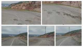 هاد الطريق ولات تاتشكل خطر… طريق أولاد عياد – آيت اعتاب في وضعية مزرية وكلها حفر ومطالب بإصلاحها لحماية أصحاب المركبات (صور)