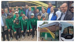 بعد حافلة المدرسة العليا…. القرناشي يشرف على تسليم حافلة من الجيل الجديد الى الاتحاد الرياضي للفقيه بن صالح