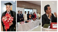 يستاهل وباشراف من الدكتورين إدالي وظهيري… خالد حجي الرئيس السابق لرجاء بني ملال ينال دكتوراه ببني ملال حول مغاربة المهجر والدبلوماسية الرياضية