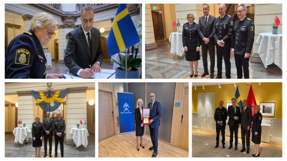 البوليس المغربي ولى نموذج فالعالم… كبار المسؤولين فالدولة السويدية يستقبلون عبد اللطيف الحموشي مدير الامن الوطني وهذه ابرز الملفات لي ناقشوها