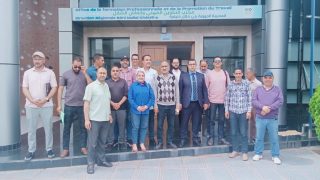 لقاء موسع بين مدير التكوين المهني ببني ملال وقيادات نقابة الاتحاد المغربي للشغل يناقش أوضاع شغيلة التكوين المهني وملف الانتقالات