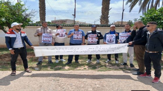 بسبب الاقصاء … فرق رياضية بالفقيه بن صالح تنظم وقفة احتجاجية احتجاجا على تهميش المجلس الاقليمي وتعول على تدخل القرناشي للانصاف