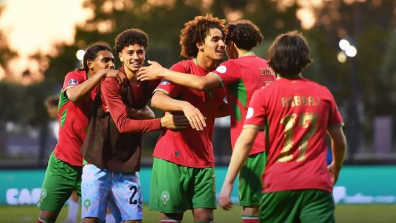 بالتوفيق… المنتخب المغربي لأقل من 17 سنة يبلغ ربع نهائي كأس إفريقيا ويحجز بطاقة العبور إلى مونديال قطر 2026