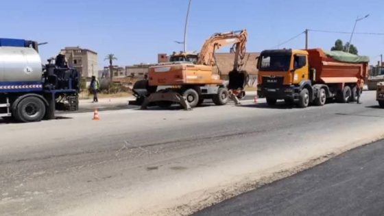 انطلاق أشغال تزفيت شارع الحسن الثاني بسوق السبت ومطالب بتشديد المراقبة على الأشغال لضمان تجويد حالة الطرقات