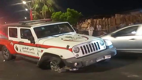 غريب!… اعتقال شاب بعد الاستيلاء على سيارة للأمن الوطني والتسبب في حوادث وإصابات بمراكش