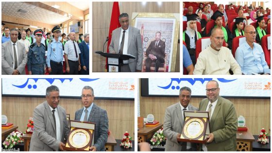 بالصور… مديرية التعليم ببني ملال تكرم المتفوقين والمتفوقات في “حفل التميز 2026” و المدير الإقليمي يوجه الشكر لوالي الجهة ومدير الأكاديمية والأساتذة وكافة الأطر التربوية وللأباء والأمهات “