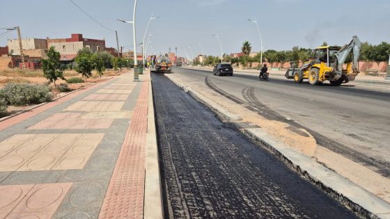 مواطنون يتفاعلون مع تهيئة شارعين رئيسين بسوق السبت ويطرحون تساؤلات حول جودة الأشغال ودور لجان المراقبة 