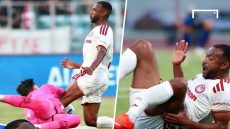 إصابة قوية تهدد مستقبله الكروي وبالشفاء… كسر خطير للاعب المغربي أيوب الكعبي في مباراة أولمبياكوس وفولوس