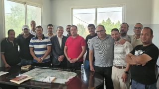 بحضور صاحب شركة النظافة و القيادي فؤاد سليم… اجتماع بين نقابة الاتحاد المغربي للشغل وشركة النظافة ببني ملال لبحث مشاكل العمال ومطالبهم المهنية والاجتماعية