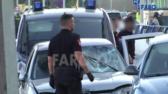 تفهم تحماق!… سيارة مغربية تقتحم معبر تراخال بسرعة جنونية والسائق يلوذ بالفرار داخل سبتة المحتلة