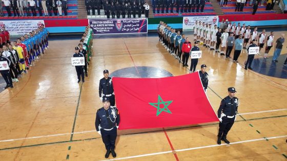 بالصور… بني ملال تستضيف أكبر بطولة كرة قدم للشرطة و 7 فرق تمثل 7 ولايات للأمن بالمغرب