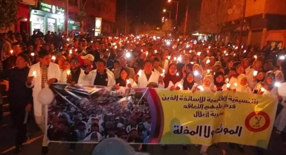 رئيس الحكومة يستفز الأساتذة المتعاقدين ويصرح :” لا تراجع عن التوظيف الجهوي”